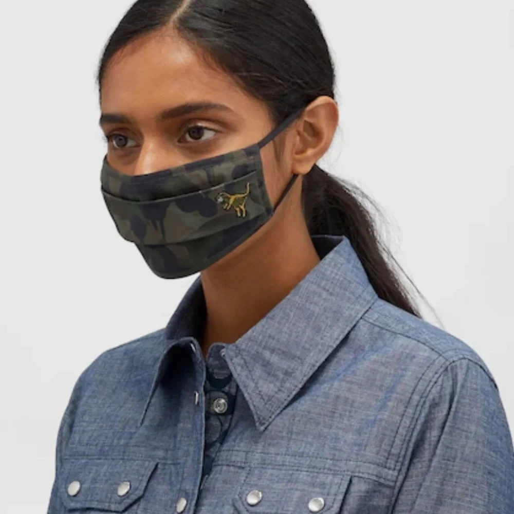 COACH • Rexy Face Mask With Wild Beast Print